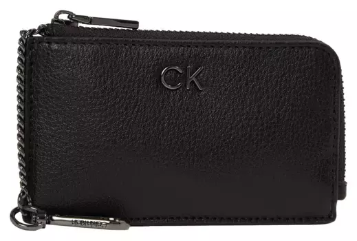 Визитница Calvin Klein "CK DAILY ZIP CARDHOLDER W/CHAIN", цвет Ck Black