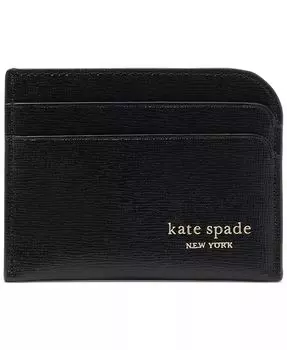 Визитница Devin из сафьяновой кожи Kate Spade New York, черный