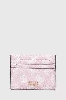 Визитница Guess, розовый