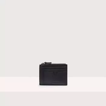 Визитница из зерненой кожи Coccinelle SMART TO GO, черный