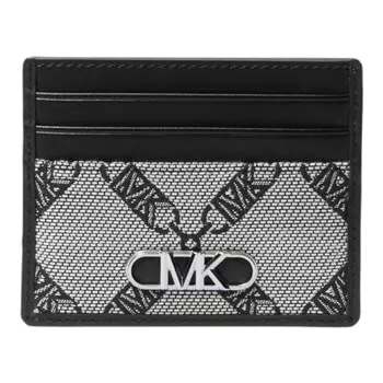 Визитница Michael Kors Hudson Empire Logo Jacquard, черный