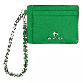 Визитница Michael Kors Small With Logo, зеленый