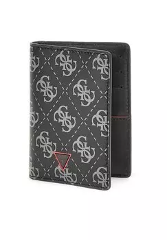 Визитница MILANO CUIR VRITABLE Guess, черный