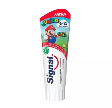 Вкус красных фруктов Dentfrico Junior 6-13 Aos Signal, 75 ml