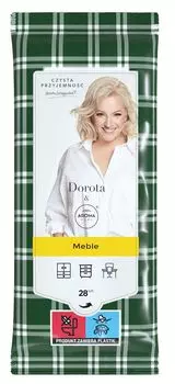 Влажные салфетки Aroma Home & Dorota Chusteczki Meble, 28 шт