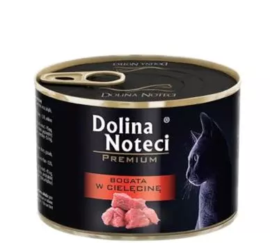 Влажный корм для кошек Dolina Noteci Cielcina, 185 гр