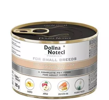 Влажный корм для собак Dolina Noteci G/Ziemniaki, 185 гр