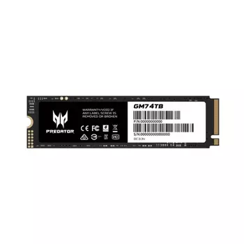 Внутренний твердотельный накопитель Acer Predator GM7, 4 ТБ, M.2 2280
