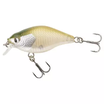 Воблер Crankbait Shallow Runner WXM CRKSR 40 F коричневая спинка CAPERLAN, коричневый/белый