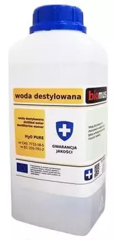 Вода дистиллированная 1л Biomus