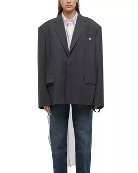 Водительский блейзер Helmut Lang, серый