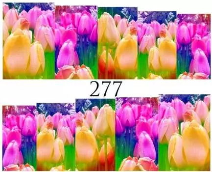 Водные наклейки для ногтей - №277, inna