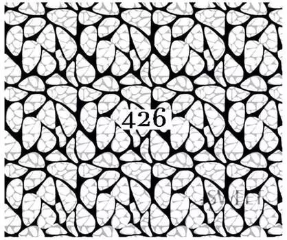 Водные наклейки для ногтей - №426, Raisin