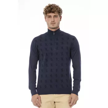 Водолазка Billionaire Half Zip, серо-синий