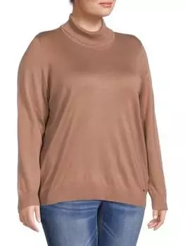 Водолазка Calvin Klein плюс, бежевый