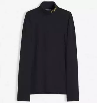 Водолазка Lanvin Jersey Turtle Neck, черный