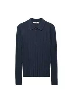Водолазка MANGO Sweater Lukapol, темно-синий