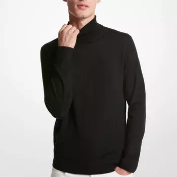 Водолазка Michael Kors Merino Wool, черный