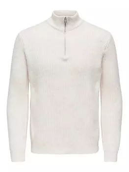 Водолазка Only & Sons Sweater ONSTegan, белый