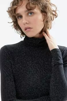 Водолазка рубашка H&M, черный