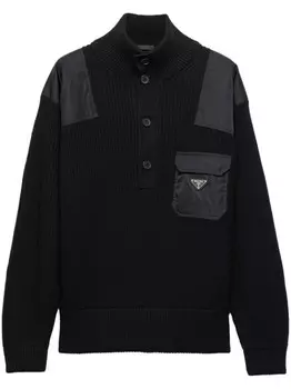 Водолазка свитер Prada, черный