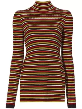 Водолазка в полоску Proenza Schouler White Label, красный