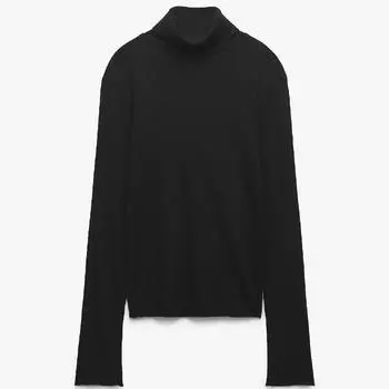 Водолазка Zara Wool Blend, черный