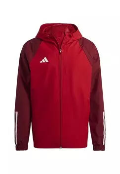 Водонепроницаемая куртка TIRO 23 COMPETITION adidas Performance, красный