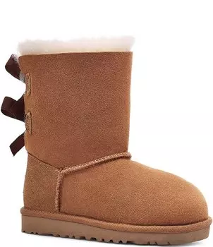 Водонепроницаемые ботинки UGG для девочек Bailey Bow II (подростковые), коричневый