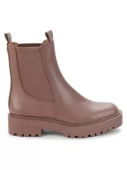Водонепроницаемые кожаные ботинки челси Lagun Sam Edelman, цвет Chinchilla