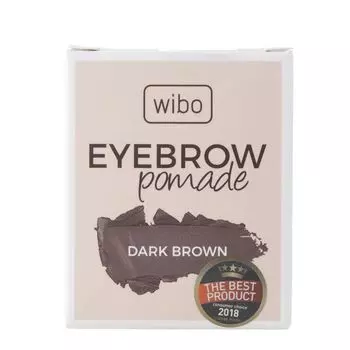 Водостойкая помада для бровей 2 темно-коричневый, 6 г Wibo, цвет 2 dark brown