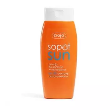 Водостойкая солнцезащитная эмульсия, SPF 20, 150 мл Ziaja, Sopot Sun