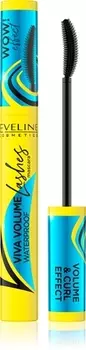 Водостойкая тушь для объема и утолщения ресниц Eveline Cosmetics Viva Lashes Volume, 10 ml