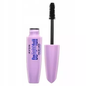Водостойкая тушь для ресниц Avon Black Delightfull