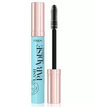 Водостойкая тушь для ресниц Черная, 6,4 мл L'oreal Paris, Paradise, L'oral Paris