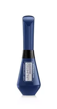 Водостойкая тушь для ресниц Черная, 7,4 мл L'oreal Paris, Unlimited, L'oral Paris