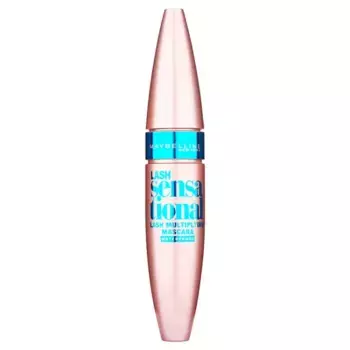 Водостойкая тушь для ресниц Lash Sensational, цвет черный Maybelline