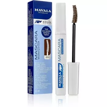 Водостойкая тушь для ресниц Treatment Brown 10 мл Mavala