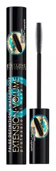 Водостойкая тушь, увеличивающая объем ресниц Eveline Cosmetics Extension Volume, 10 мл
