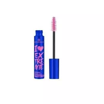 Водостойкая, водостойкая тушь для ресниц Черная, 12 мл Essence, I Love Extreme Volume