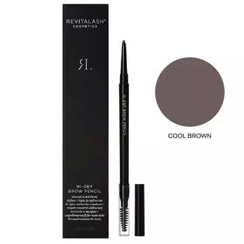 Водостойкий карандаш для бровей холодного коричневого цвета, 0,14 г RevitaLash, Hi-Def Brow Pencil