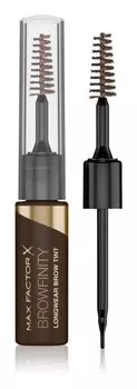 Водостойкий карандаш для бровей с кисточкой Max Factor Browfinity, оттенок 01 Soft Brown 4,2 мл