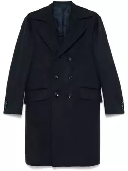 Войлочное пальто Kiton, синий