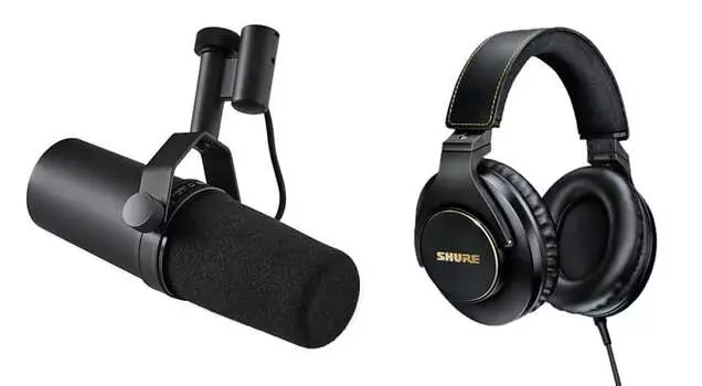 Вокальный микрофон Shure SRH840A+SM7B