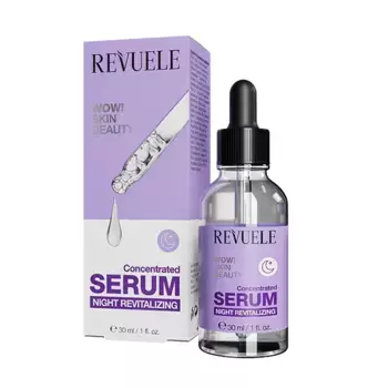 Восстанавливающая ночная сыворотка Wow Skin Beauty Revuele, 30 ml