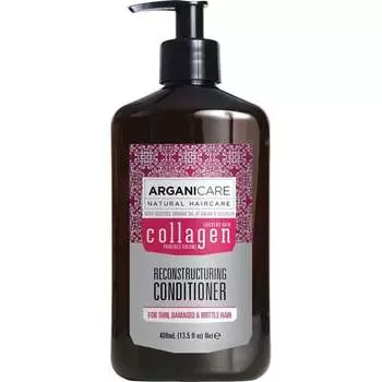 Восстанавливающий кондиционер для тонких волос, 400 мл Arganicare Collagen
