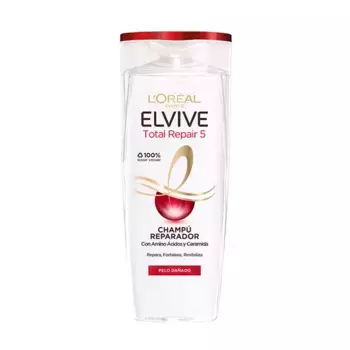Восстанавливающий шампунь Champ Reparador Concentrado Total Repair Elvive, 380 ml