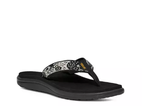 Voya Шлепанцы Teva, Black/White