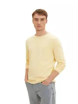 Вязаная кофта Tom Tailor, желтый