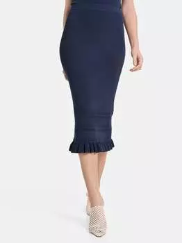 Вязаная юбка Gerry Weber, индиго
